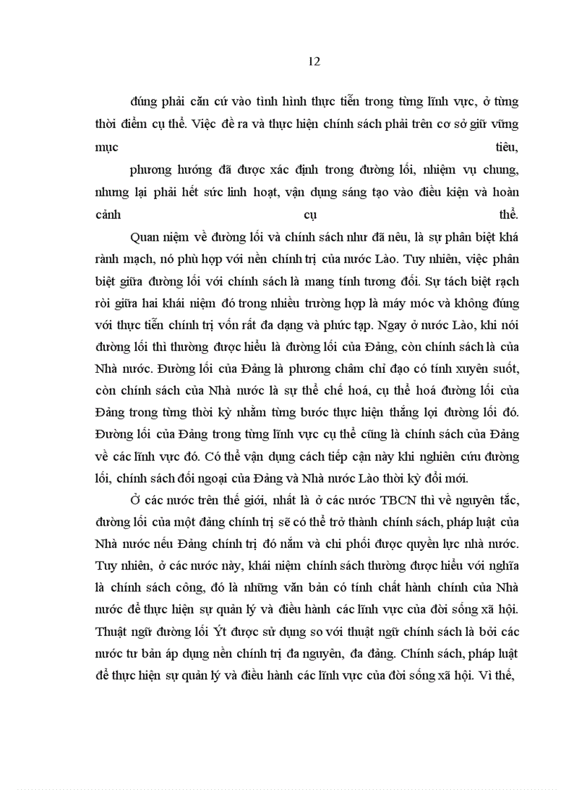 image for page Chính sách đối ngoại trong điều kiện hội nhập quốc tế của Cộng hoà Dân chủ nhân dân Lào