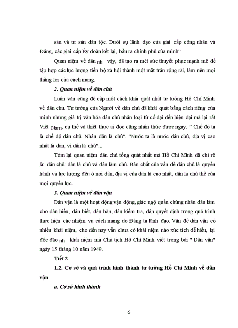 image for page Tư tưởng Hồ Chí Minh về dân vận và sự vận dụng vào công tác vận động nông dân ở tỉnh Quảng Bình trong những năm đầu thế kỷ XXI