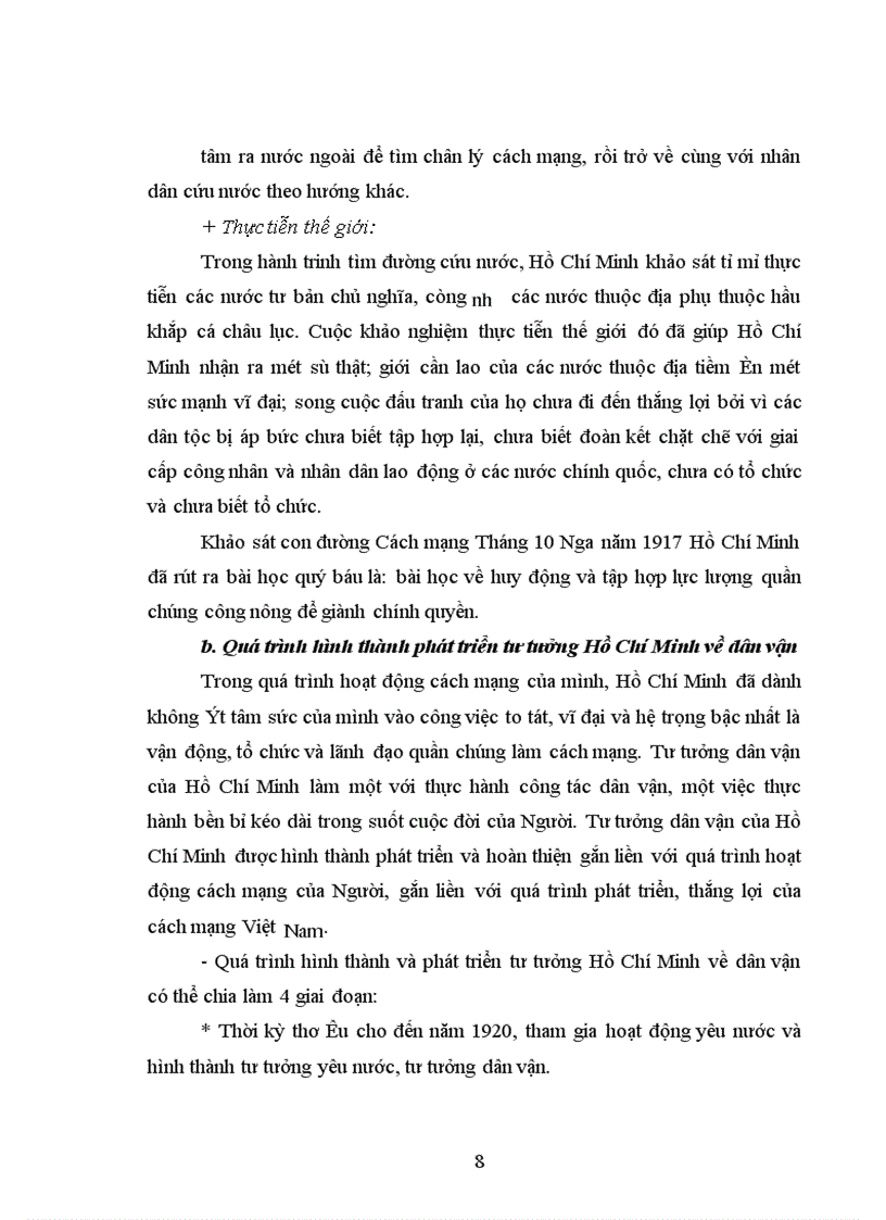 image for page Tư tưởng Hồ Chí Minh về dân vận và sự vận dụng vào công tác vận động nông dân ở tỉnh Quảng Bình trong những năm đầu thế kỷ XXI