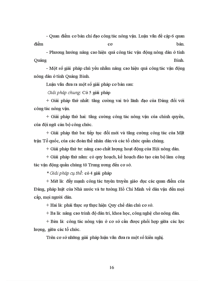 image for page Tư tưởng Hồ Chí Minh về dân vận và sự vận dụng vào công tác vận động nông dân ở tỉnh Quảng Bình trong những năm đầu thế kỷ XXI