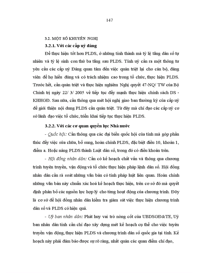 image for page Nhận thức, thái độ và hành vi của cán bộ lãnh đạo - quản lý đối với pháp lệnh dân số