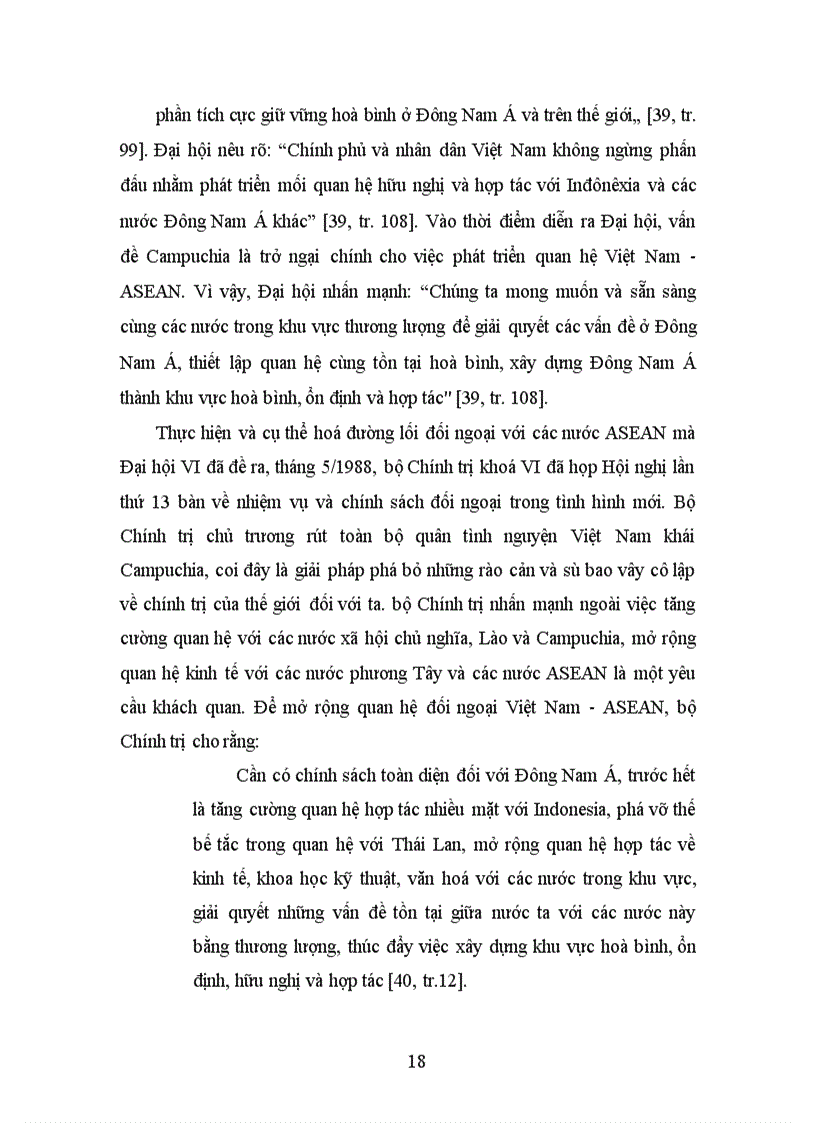 image for page Tư tưởng Hồ Chí Minh với xu hướng đoàn kết, hợp tác khu vực Đông Nam á và sự vận dụng của Đảng trong thời kỳ đổi mới