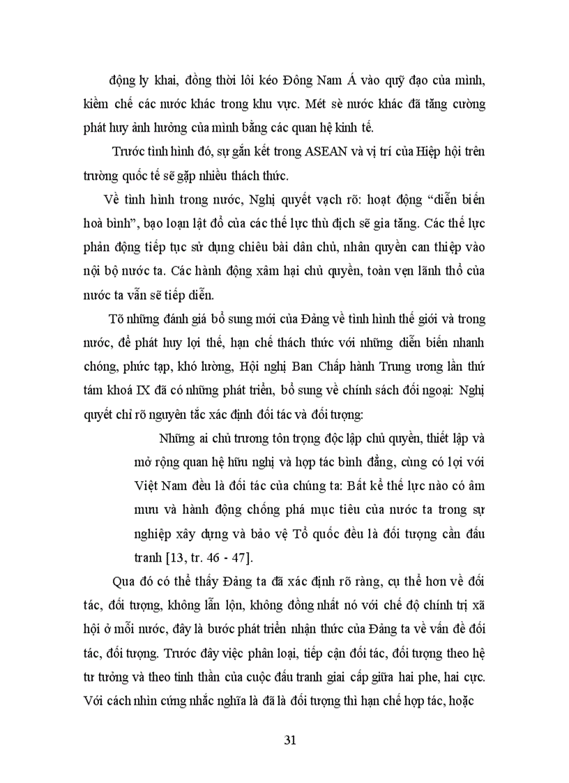 image for page Tư tưởng Hồ Chí Minh với xu hướng đoàn kết, hợp tác khu vực Đông Nam á và sự vận dụng của Đảng trong thời kỳ đổi mới