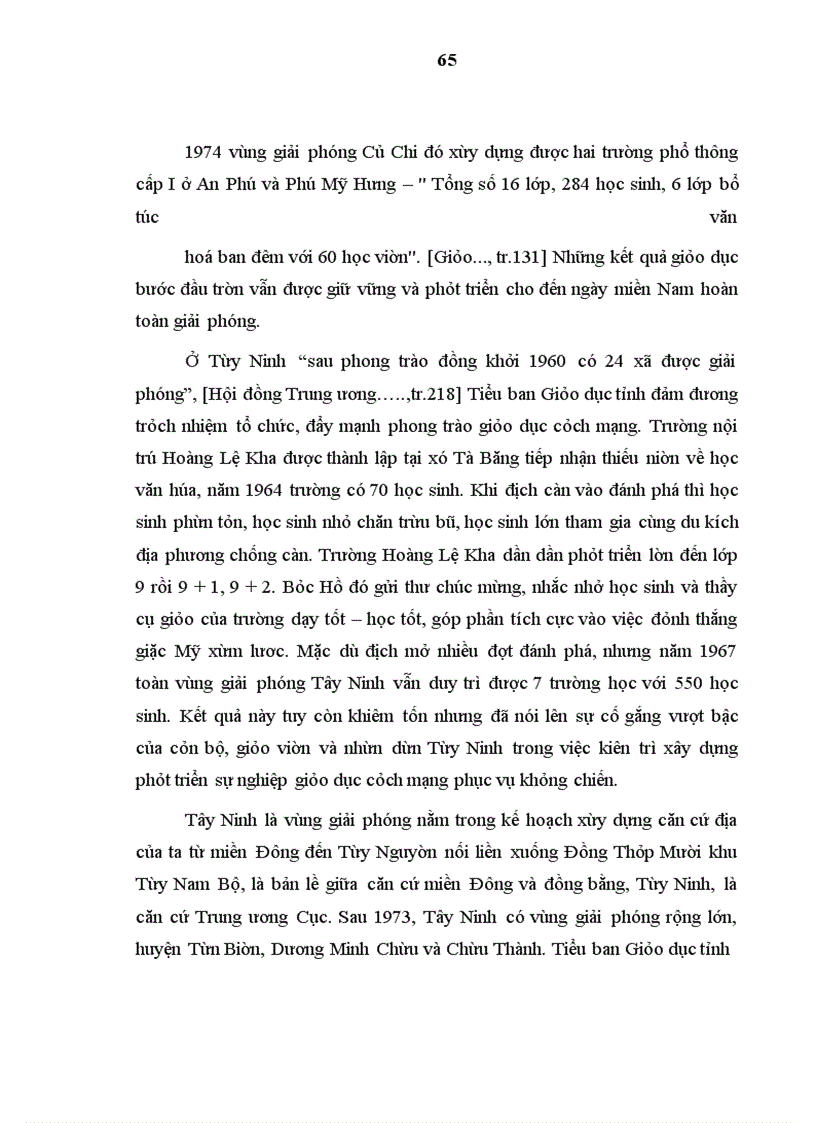 image for page Đảng bộ miền Nam lãnh đạo sự nghiệp giáo dục ở vùng giải phóng 1961 – 1975