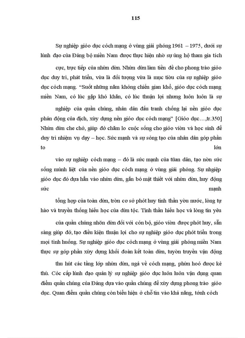 image for page Đảng bộ miền Nam lãnh đạo sự nghiệp giáo dục ở vùng giải phóng 1961 – 1975