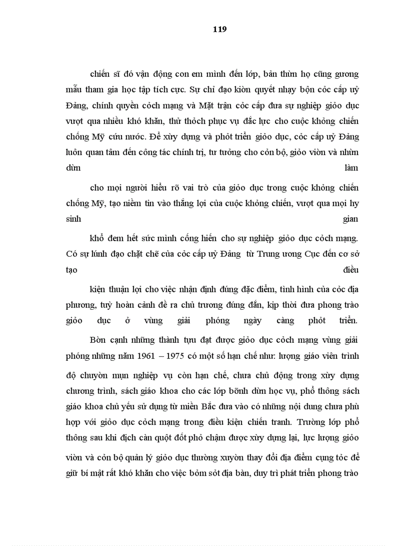 image for page Đảng bộ miền Nam lãnh đạo sự nghiệp giáo dục ở vùng giải phóng 1961 – 1975