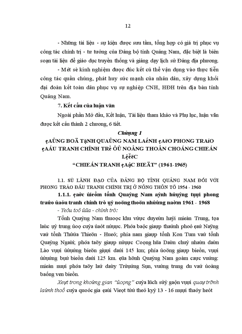 image for page Đảng bộ tỉnh Quảng Nam lãnh đạo phong trào đấu tranh chính trị ở nông thôn từ 1961 - 1968