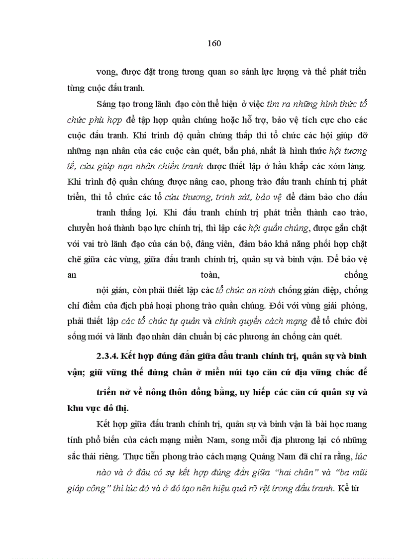 image for page Đảng bộ tỉnh Quảng Nam lãnh đạo phong trào đấu tranh chính trị ở nông thôn từ 1961 - 1968
