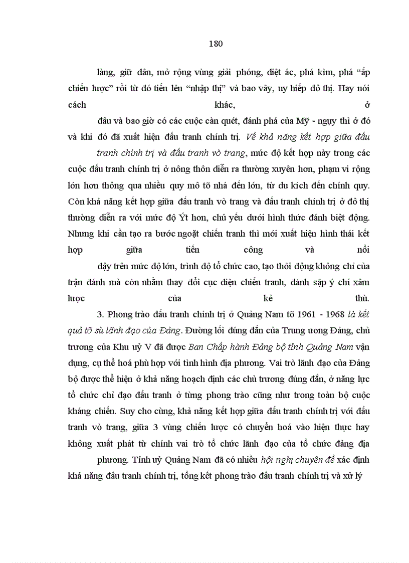 image for page Đảng bộ tỉnh Quảng Nam lãnh đạo phong trào đấu tranh chính trị ở nông thôn từ 1961 - 1968