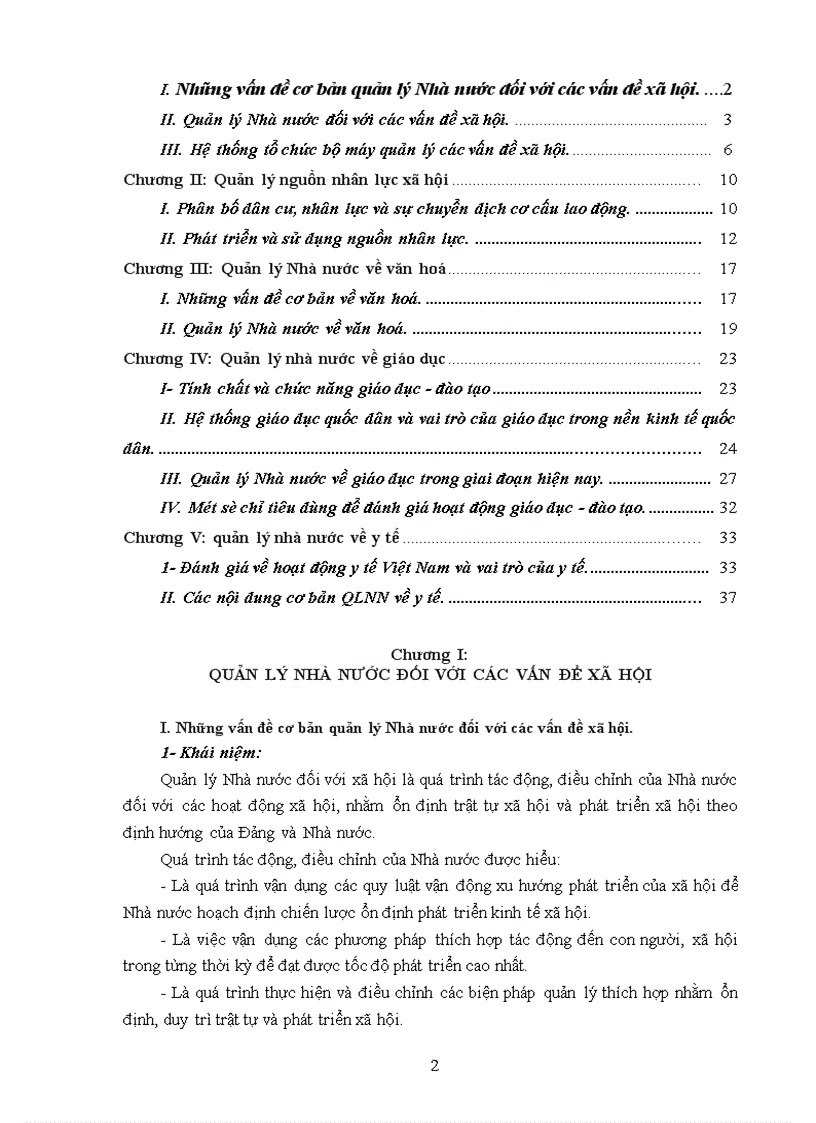 image for page Tài liệu học tập môn học: quản lý Nhà nước về xã hội