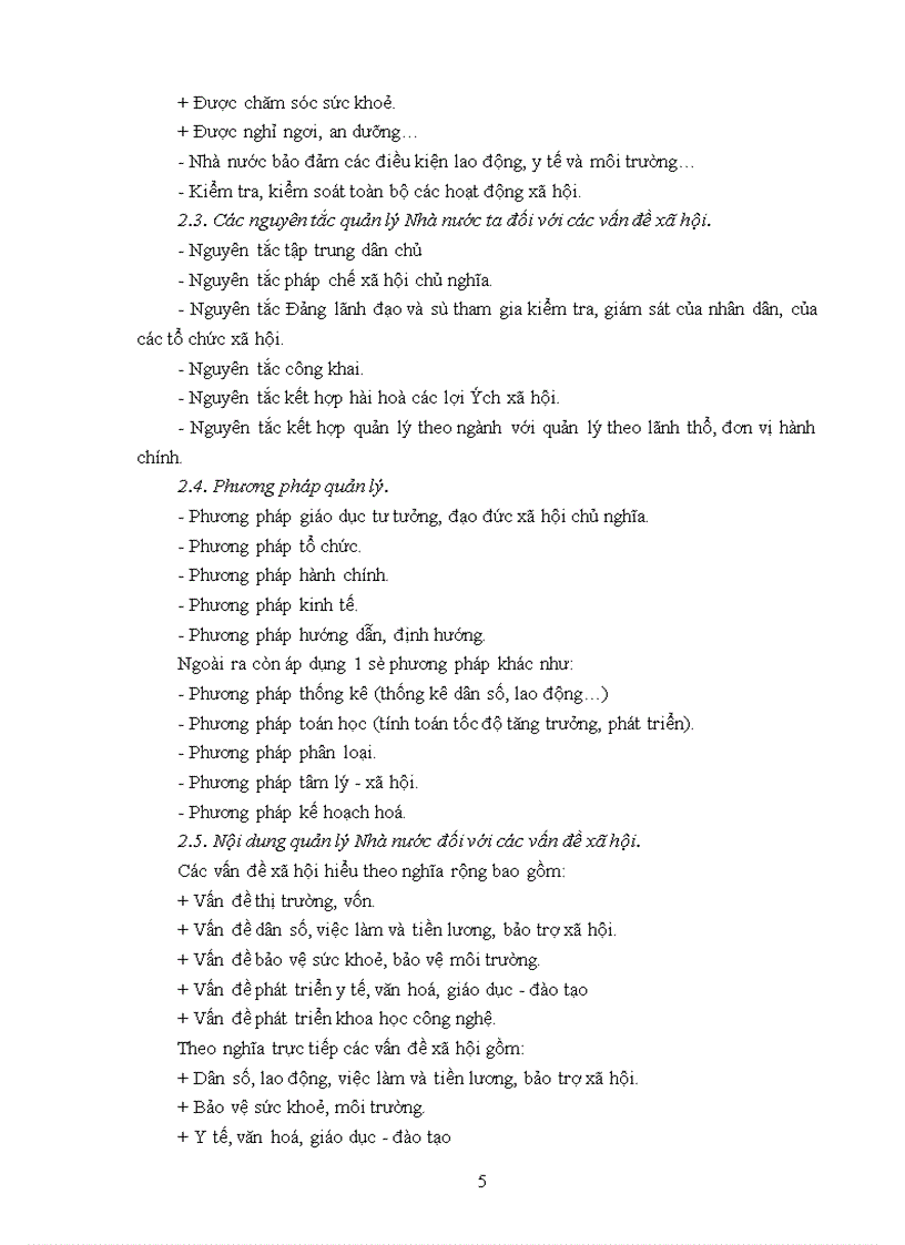 image for page Tài liệu học tập môn học: quản lý Nhà nước về xã hội