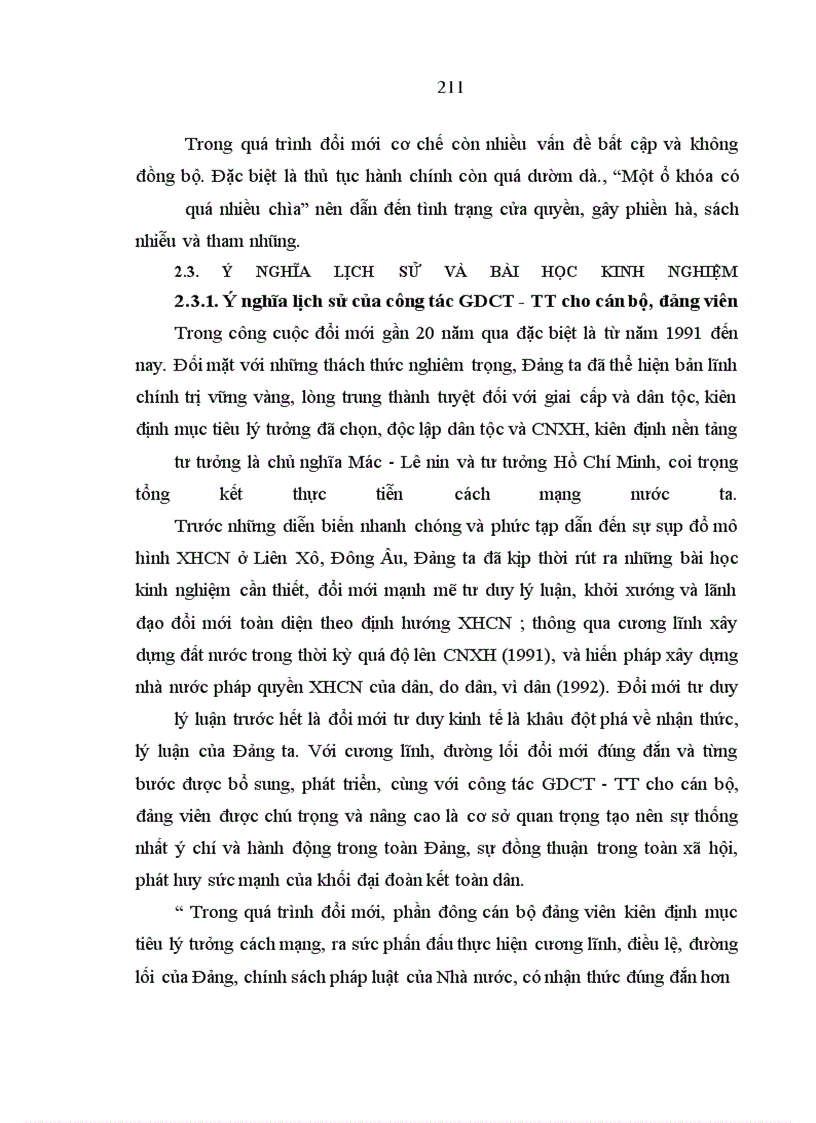 image for page Công tác giáo dục chính trị – tư tưởng GDCT-TT cho cán bộ, Đảng viên