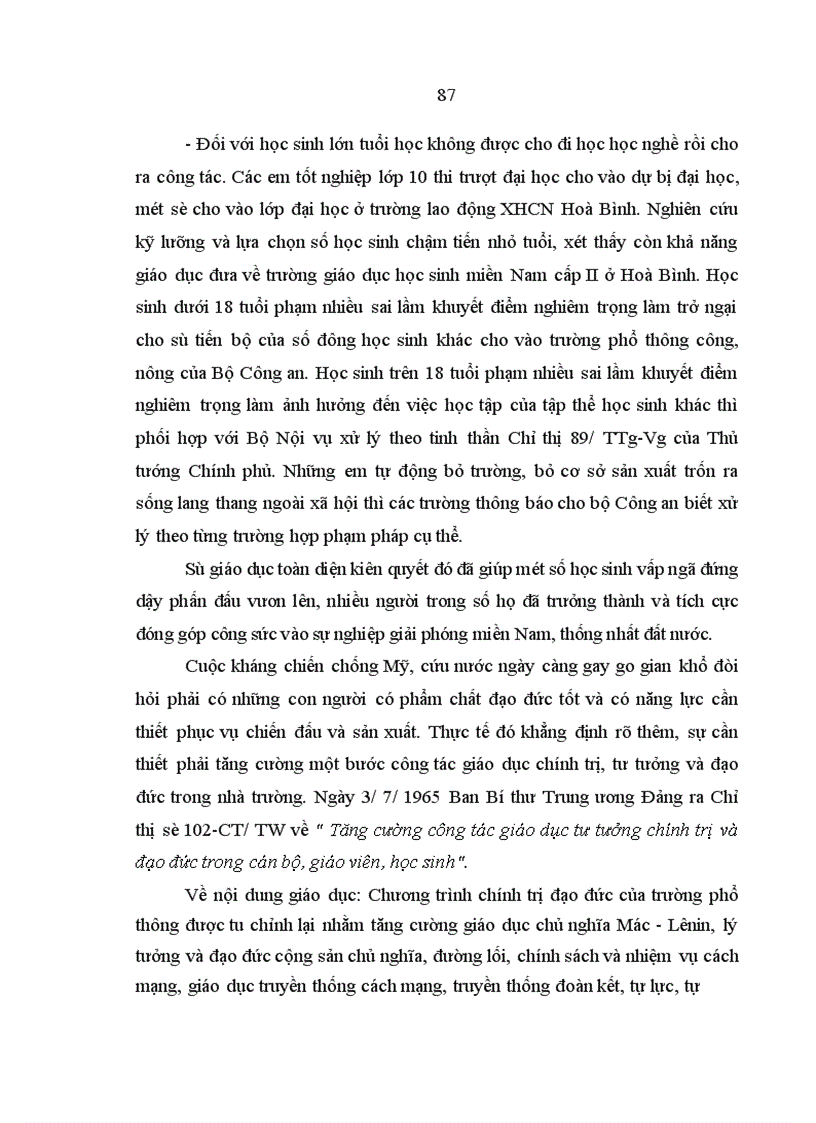 image for page Đảng lãnh đạo công tác giáo dục đào tạo học sinh miền Nam ở miền Bắc trong những năm từ 1955 đến 1975