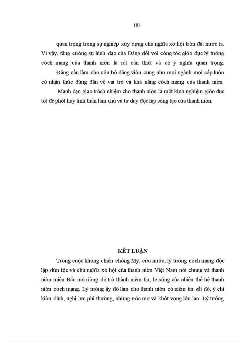 image for page Đảng lãnh đạo công tác giáo dục lý tưởng cách mạng cho thanh niên ở miền Bắc thời kỳ 1954- 1975