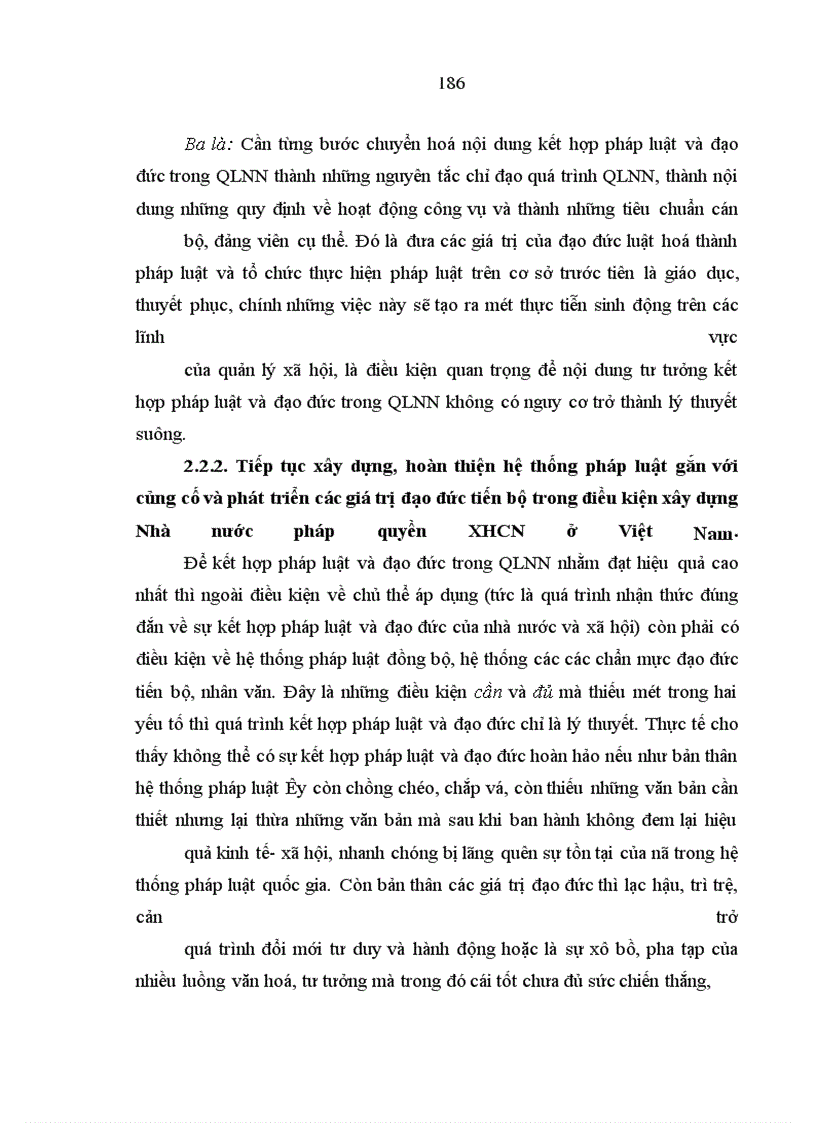 image for page Kết hợp pháp luật và đạo đức trong quản lý nhà nước ở Việt Nam hiện nay