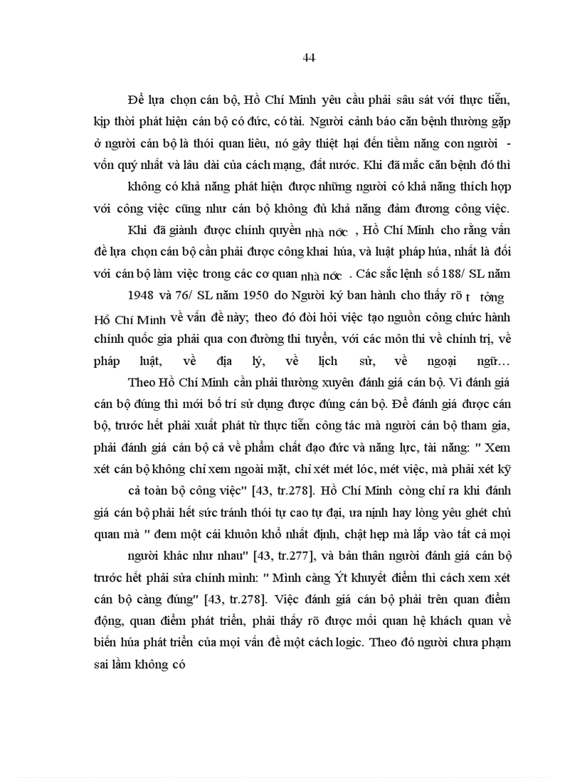 image for page Tư tưởng Hồ Chí Minh về cán bộ và vận dụng trong hoàn thiện pháp luật cán bộ, công chức ở Việt Nam hiện nay
