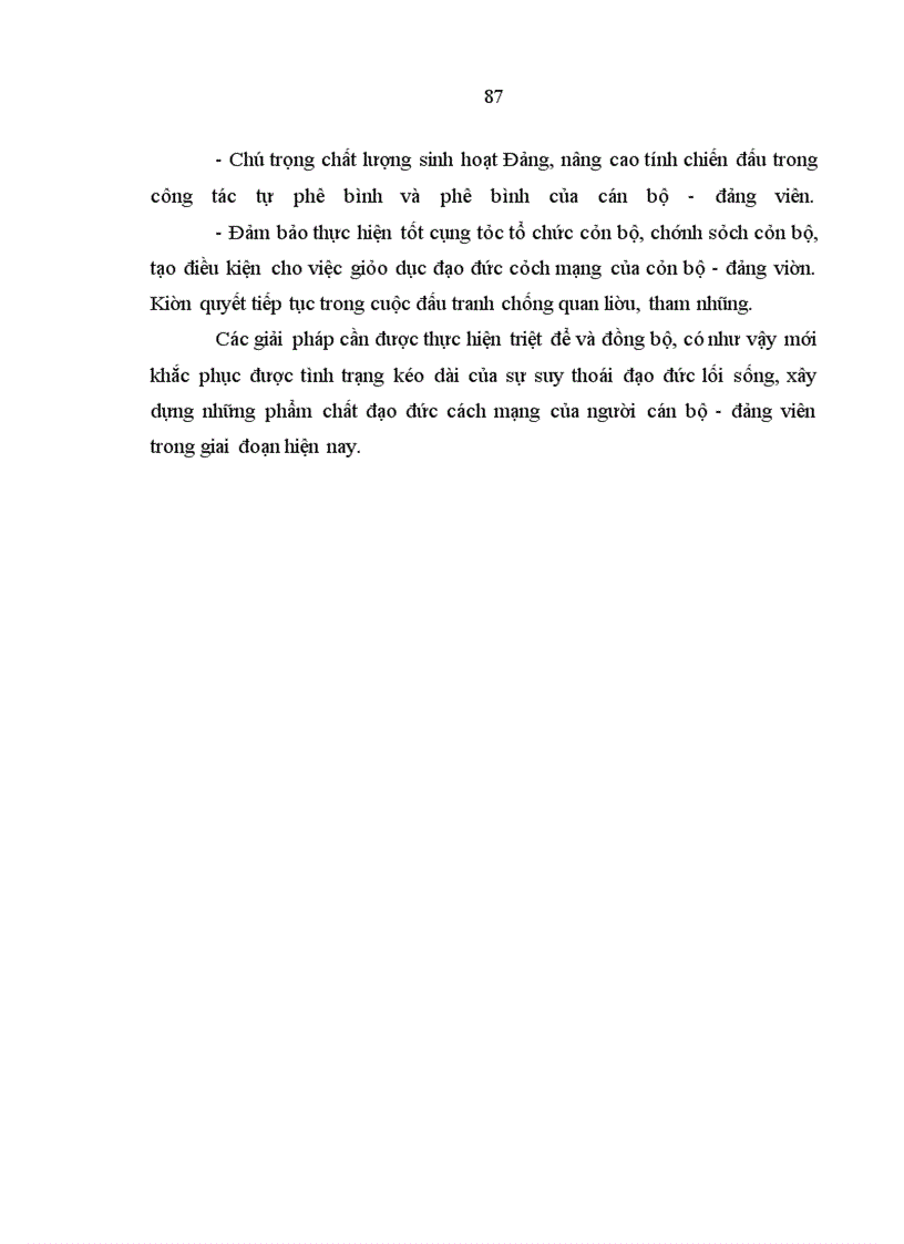 image for page Vấn đề đạo đức cách mạng của cán bộ - đảng viên hiện nay (qua thực tế ở tỉnh Thanh Hóa)