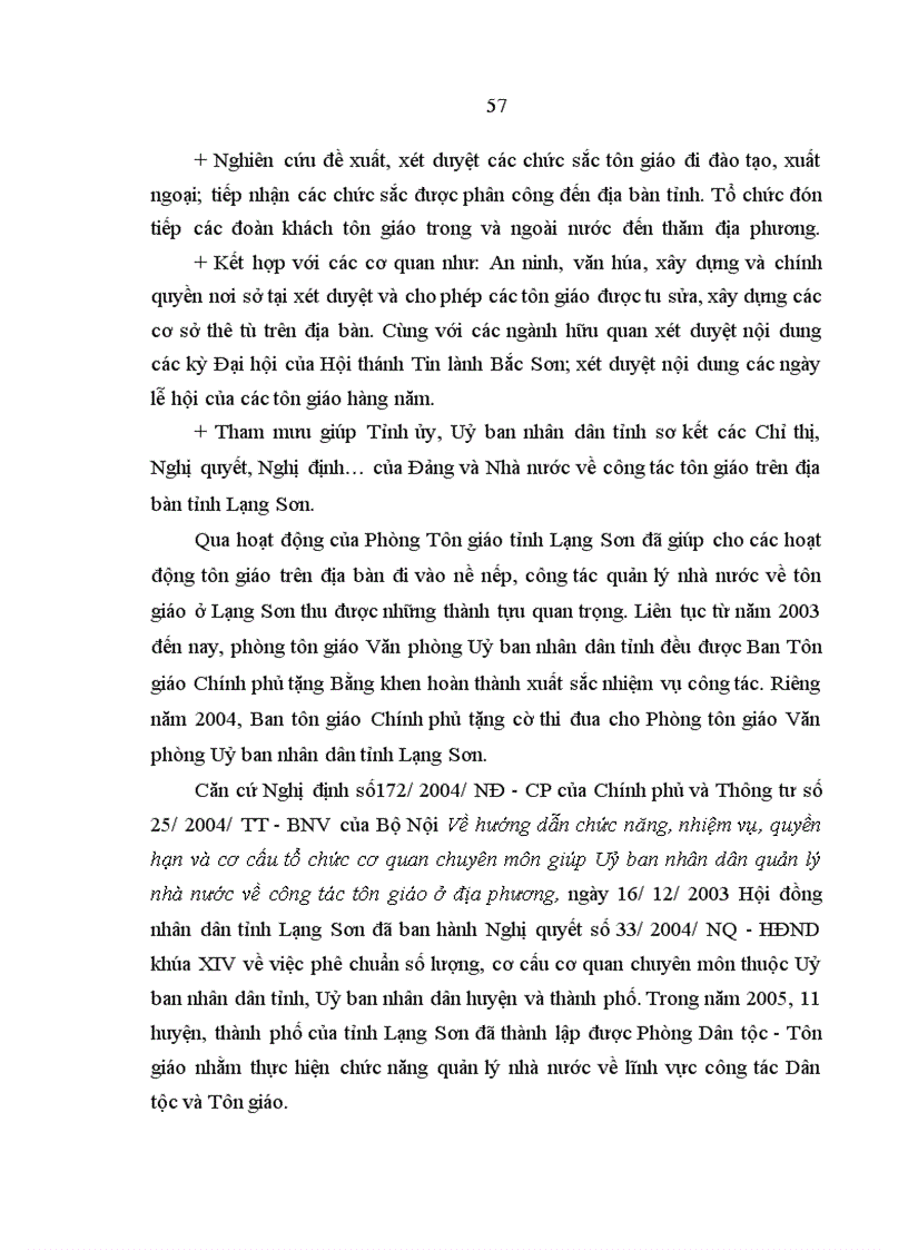 image for page Quản lý Nhà nước đối với hoạt động tôn giáo ở Lạng Sơn hiện nay