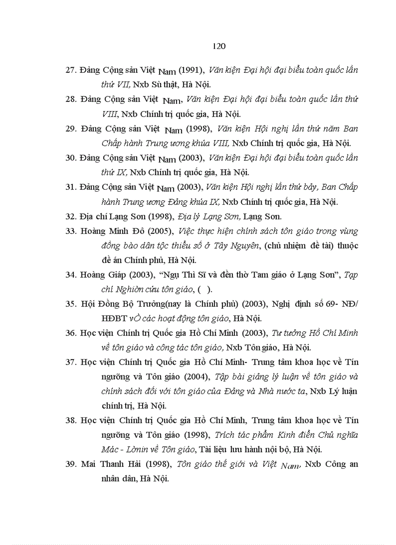 image for page Quản lý Nhà nước đối với hoạt động tôn giáo ở Lạng Sơn hiện nay