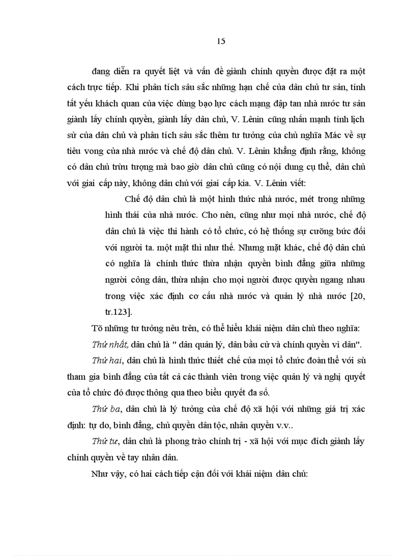 image for page Vai trò của nhà nước trong việc thực hiện dân chủ ở nước ta hiện nay