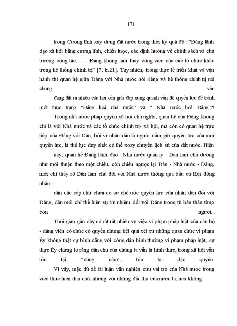 image for page Vai trò của nhà nước trong việc thực hiện dân chủ ở nước ta hiện nay