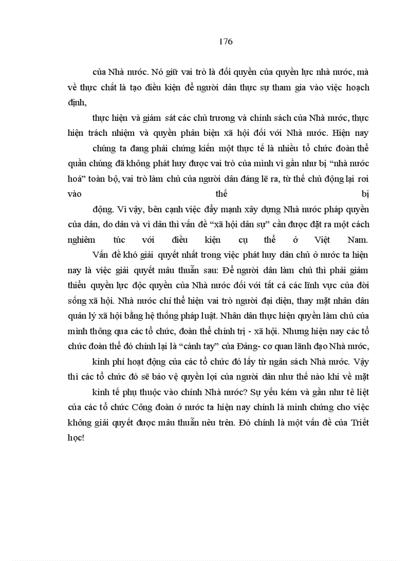 image for page Vai trò của nhà nước trong việc thực hiện dân chủ ở nước ta hiện nay