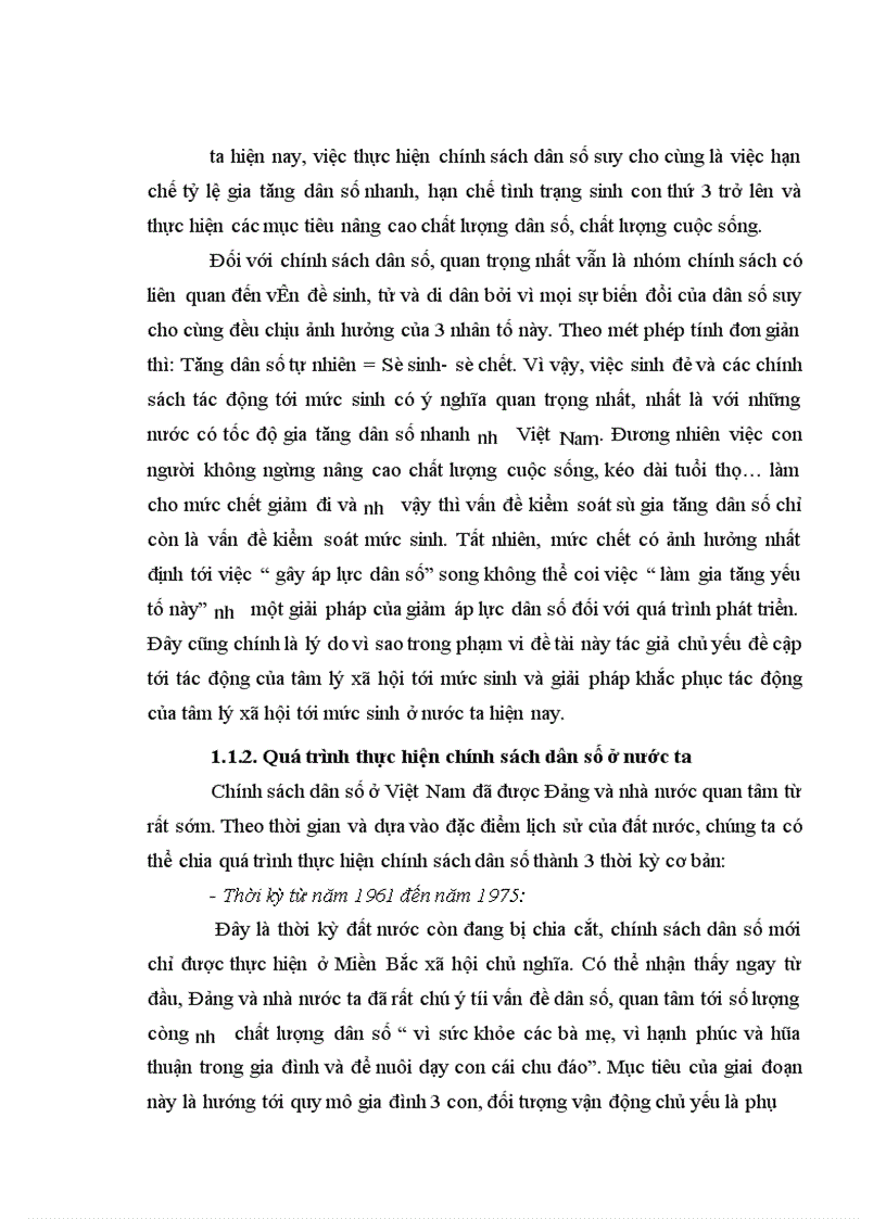 image for page Tác động của tâm lý xã hội đối với việc thực hiện chính sách dân số ở nước ta hiện nay (qua thực tế tỉnh Hải Dương)