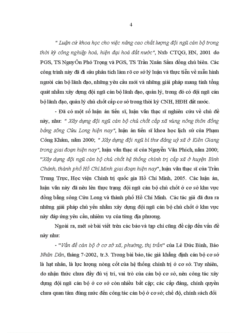 image for page Xây dựng đội ngũ bí thư đảng uỷ cấp xã của tỉnh Bạc Liêu trong giai đoạn hiện nay