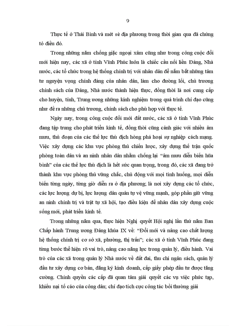 image for page Xây dựng đội ngũ bí thư đảng ủy xã tỉnh Vĩnh Phúc trong giai đoạn hiện nay