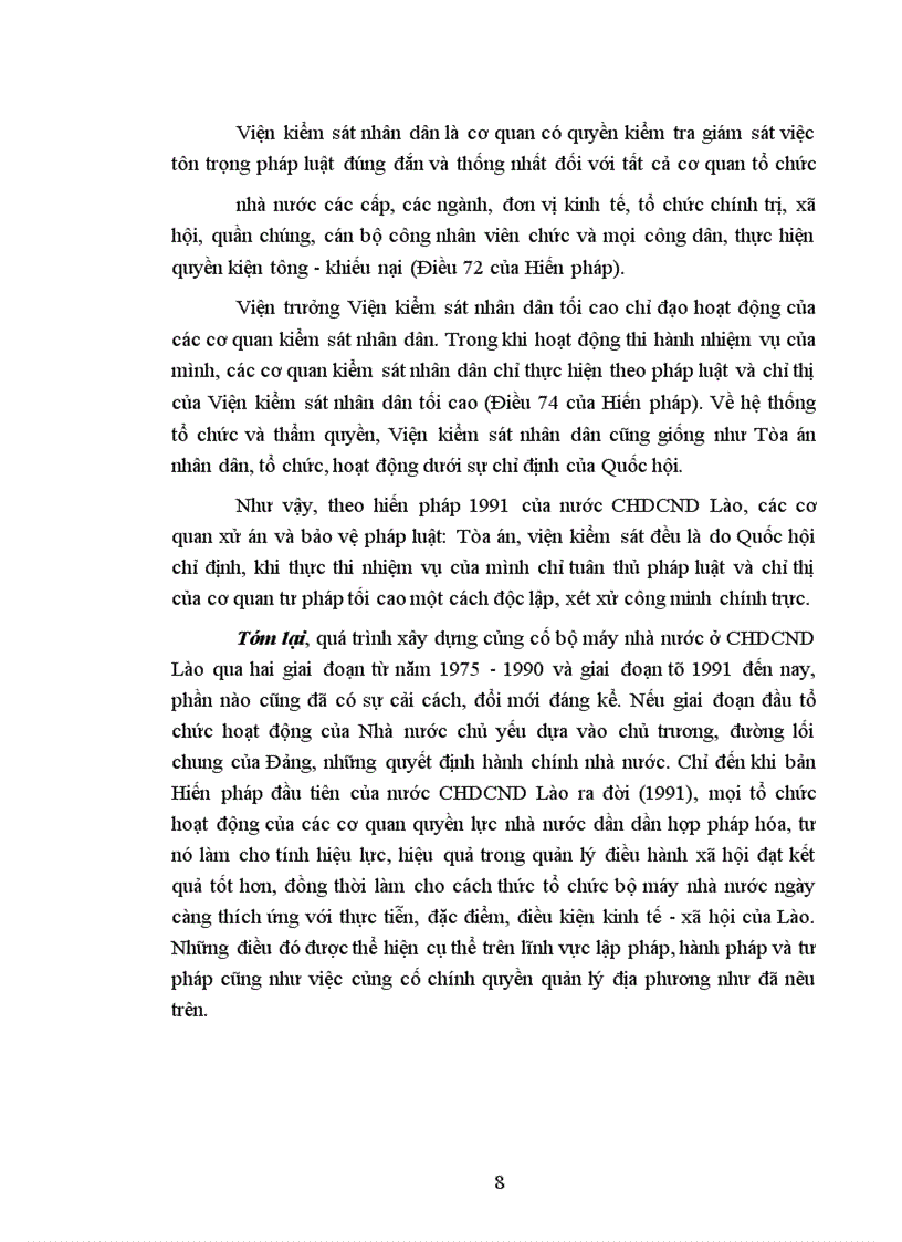 image for page Quá trình xây dựng củng cố bộ máy nhà nước ở cộng hòa dân chủ nhân dân Lào hiện nay
