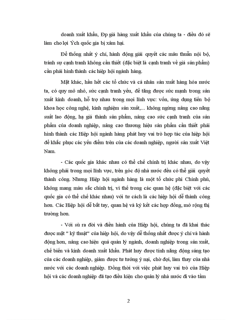 image for page Hoạt động của Hiệp hội ngành hàng trong sản xuất và xuất khẩu lương thực ở nước ta trong những năm qua