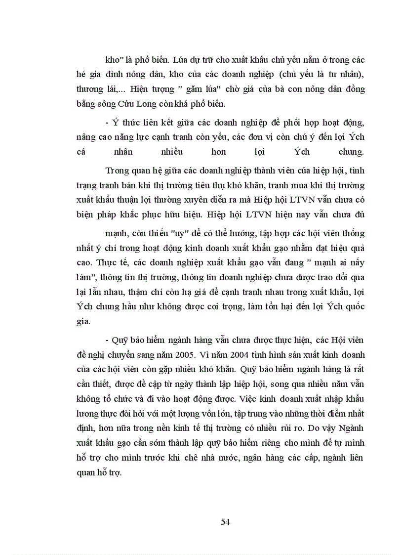 image for page Hoạt động của Hiệp hội ngành hàng trong sản xuất và xuất khẩu lương thực ở nước ta trong những năm qua
