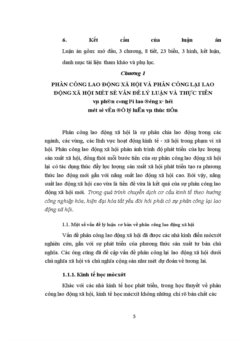 image for page Vấn đề phân công lại lao động xã hội trong quá trình chuyển dịch cơ cấu kinh tế ở tỉnh Tiền Giang