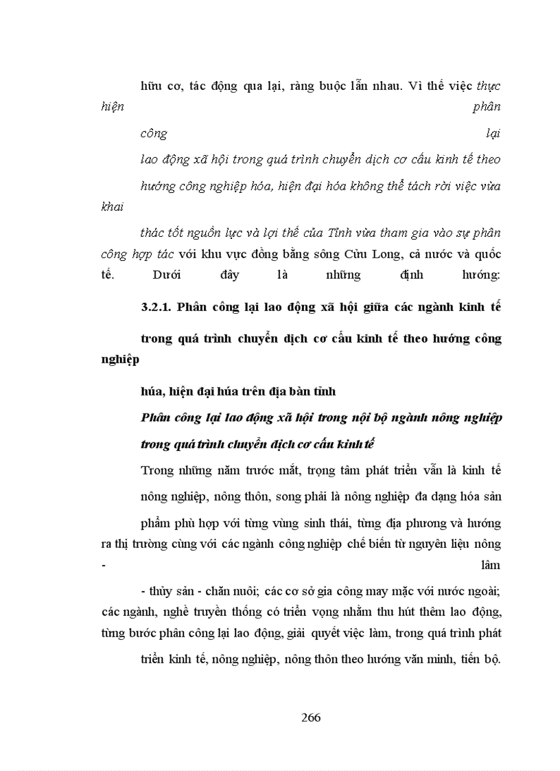 image for page Vấn đề phân công lại lao động xã hội trong quá trình chuyển dịch cơ cấu kinh tế ở tỉnh Tiền Giang