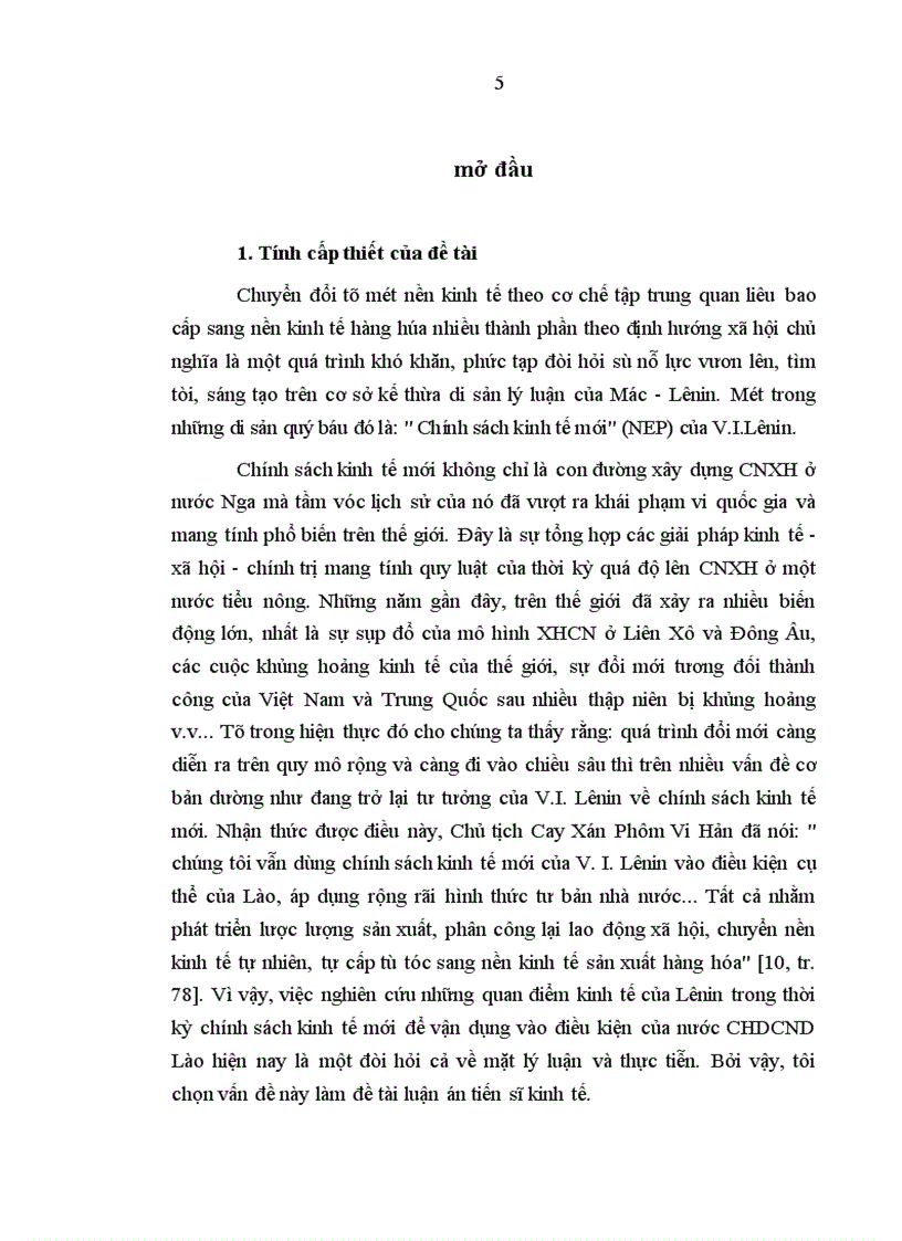 image for page Phương hướng cơ bản tiếp tục vận dụng chính sách kinh tế mới của Lênin vào việc phát triển kinh tế ở Cộng hòa dân chủ nhân dân Lào