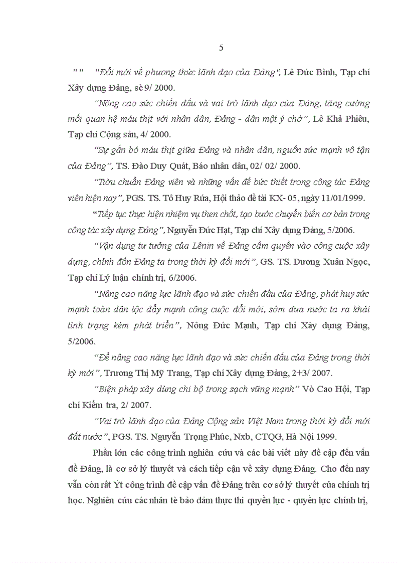 image for page Những nhân tố bảo đảm sự lãnh đạo của tổ chức cơ sở đảng trong Đảng bộ Khối cơ quan Dân Chính Đảng ở Quảng Bình hiện nay