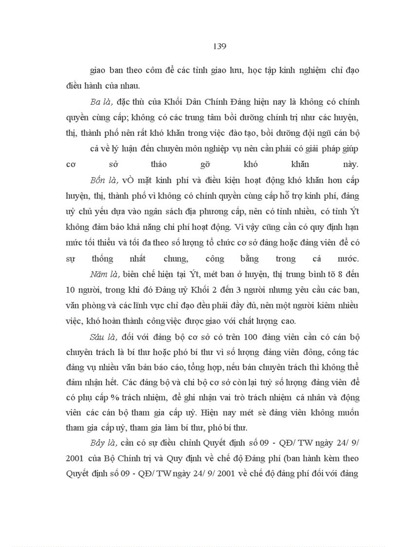 image for page Những nhân tố bảo đảm sự lãnh đạo của tổ chức cơ sở đảng trong Đảng bộ Khối cơ quan Dân Chính Đảng ở Quảng Bình hiện nay