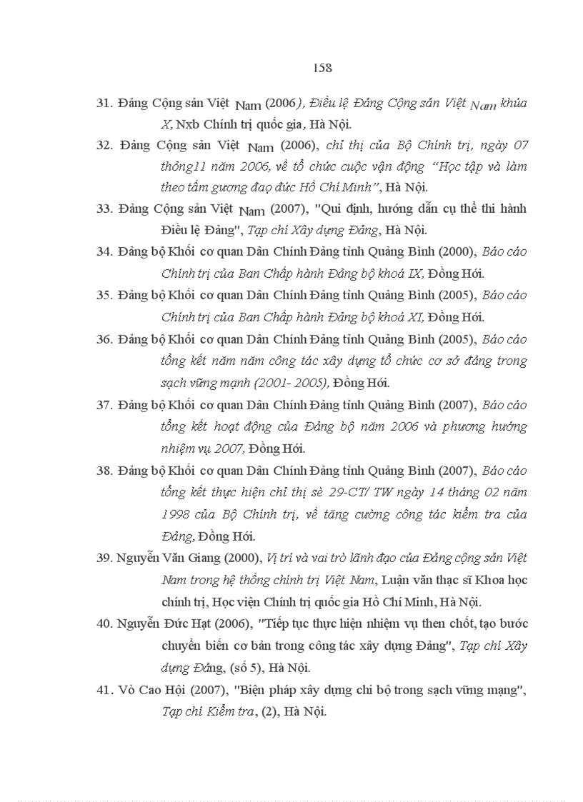 image for page Những nhân tố bảo đảm sự lãnh đạo của tổ chức cơ sở đảng trong Đảng bộ Khối cơ quan Dân Chính Đảng ở Quảng Bình hiện nay