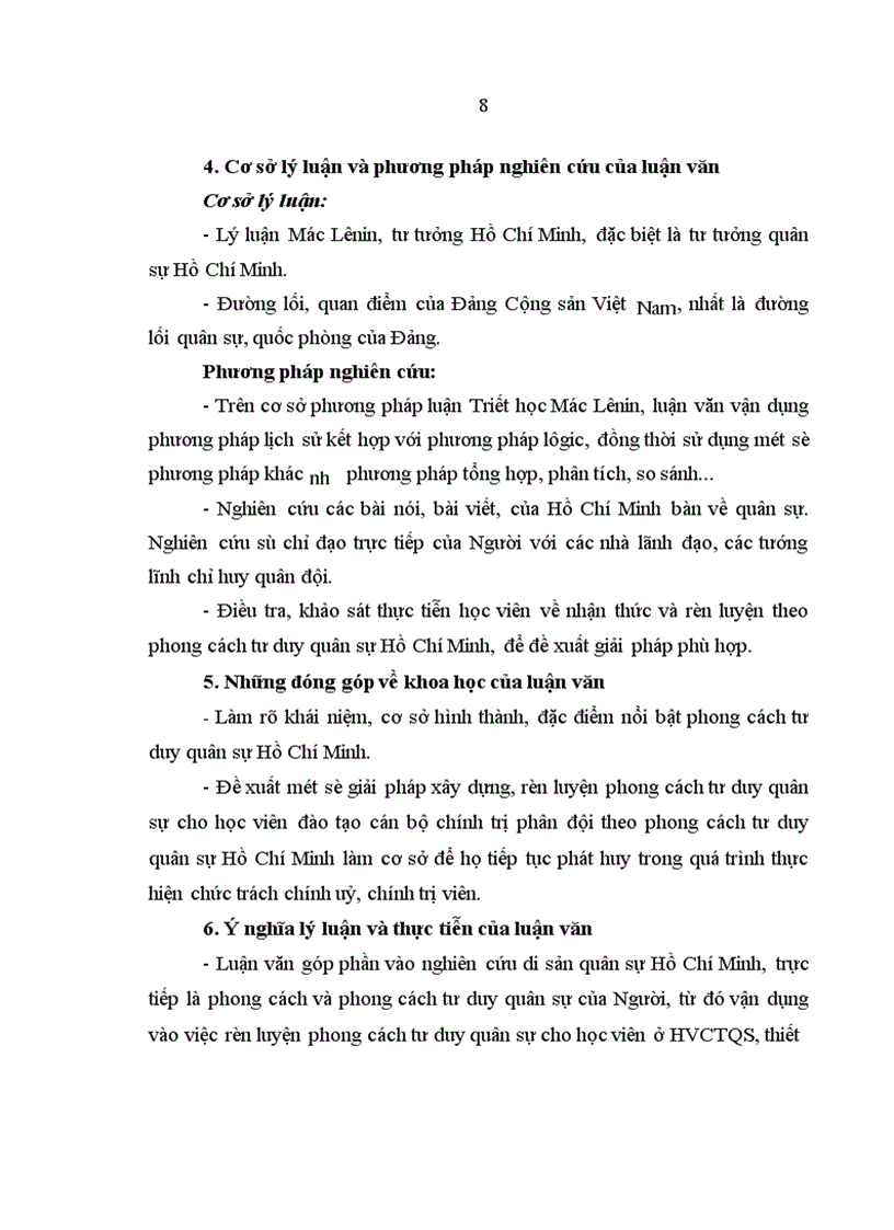 image for page Phong cách tư duy quân sự Hồ Chí Minh với học viên ở Học viện Chính trị – Quân sự hiện nay