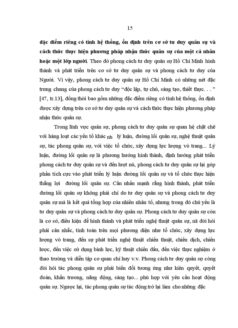 image for page Phong cách tư duy quân sự Hồ Chí Minh với học viên ở Học viện Chính trị – Quân sự hiện nay