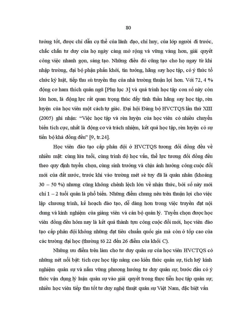 image for page Phong cách tư duy quân sự Hồ Chí Minh với học viên ở Học viện Chính trị – Quân sự hiện nay