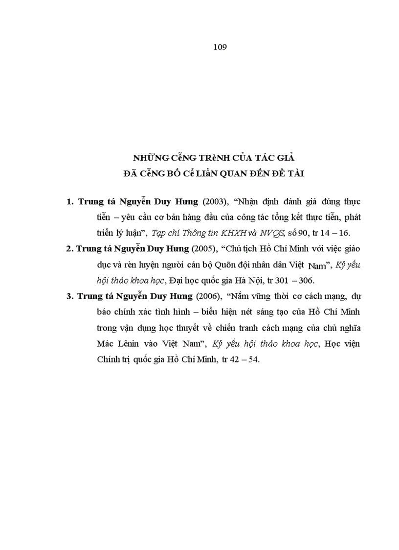 image for page Phong cách tư duy quân sự Hồ Chí Minh với học viên ở Học viện Chính trị – Quân sự hiện nay