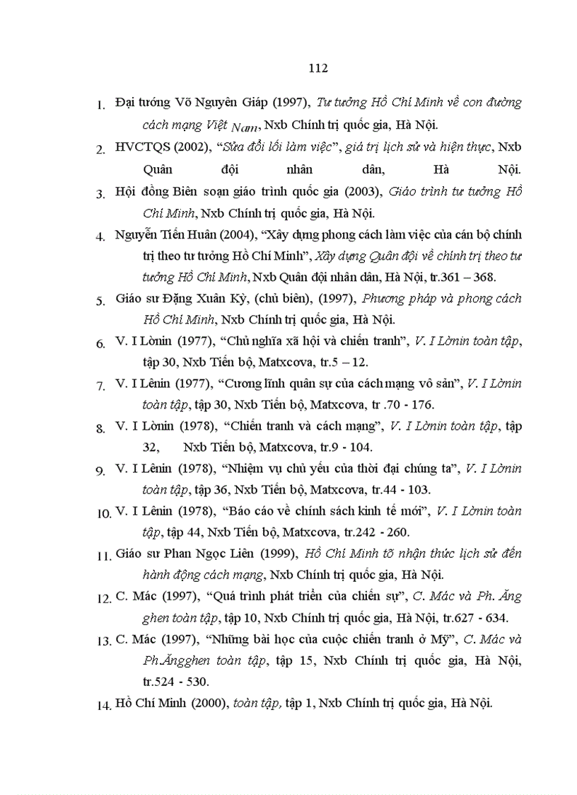 image for page Phong cách tư duy quân sự Hồ Chí Minh với học viên ở Học viện Chính trị – Quân sự hiện nay