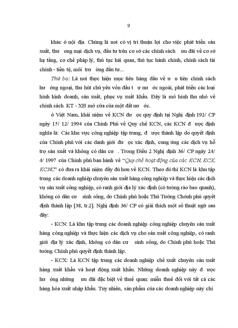 image for page Các khu công nghiệp trong sự phát triển kinh tế - xã hội ở tỉnh Bắc Giang nghiên cứu làm luận văn thạc sỹ chuyên ngành kinh tế chính trị