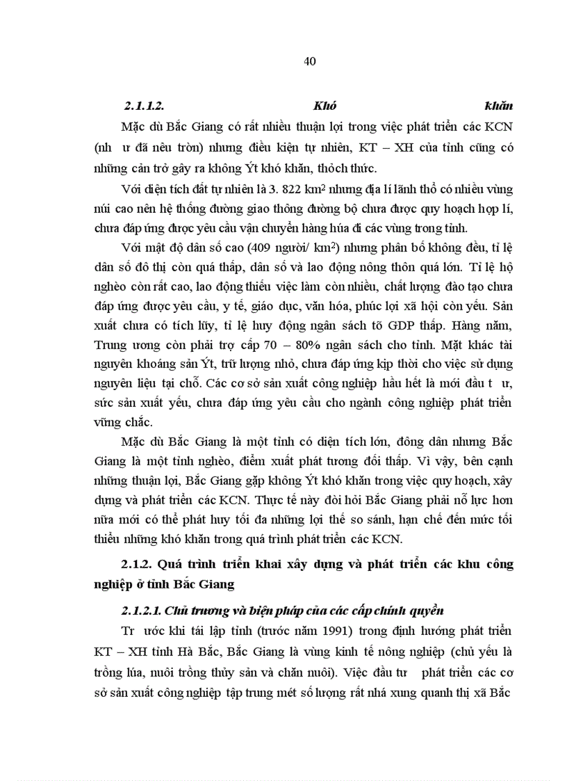 image for page Các khu công nghiệp trong sự phát triển kinh tế - xã hội ở tỉnh Bắc Giang nghiên cứu làm luận văn thạc sỹ chuyên ngành kinh tế chính trị