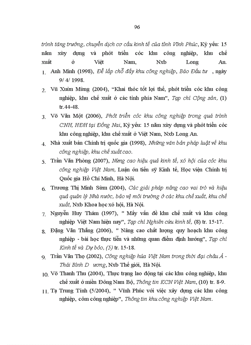 image for page Các khu công nghiệp trong sự phát triển kinh tế - xã hội ở tỉnh Bắc Giang nghiên cứu làm luận văn thạc sỹ chuyên ngành kinh tế chính trị