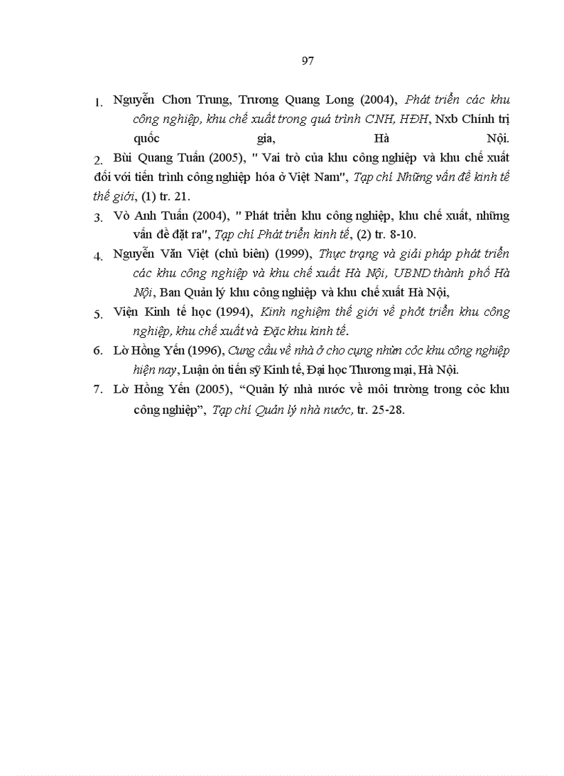 image for page Các khu công nghiệp trong sự phát triển kinh tế - xã hội ở tỉnh Bắc Giang nghiên cứu làm luận văn thạc sỹ chuyên ngành kinh tế chính trị