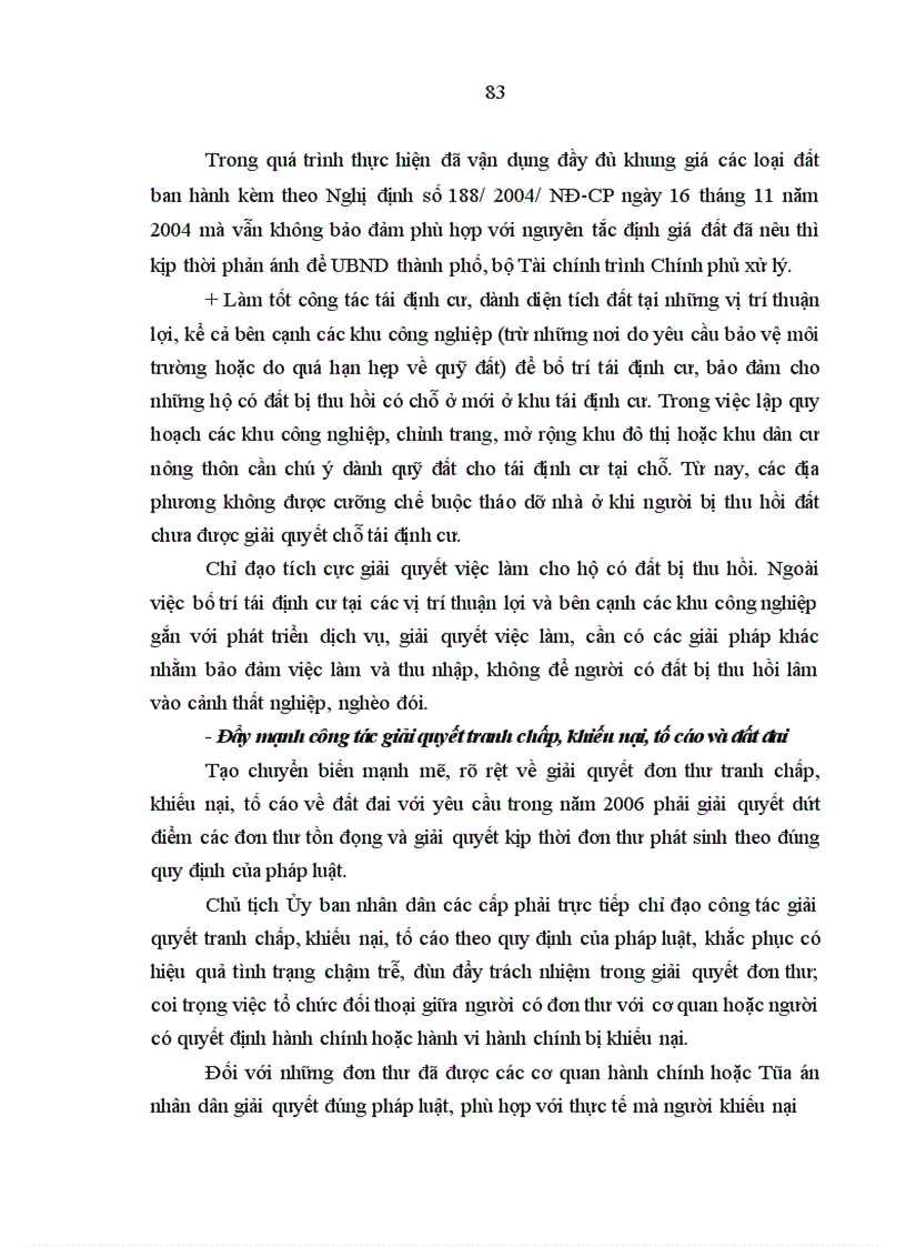 image for page Thực thi quyền sử dụng đất ở huyện hoà vang thành phố Đà Nẵng