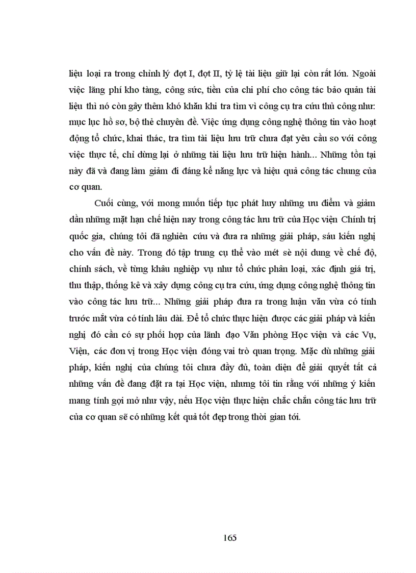 image for page Công tác văn thư - lưu trữ chiếm một vị trí quan trọng trong hoạt động quản lý hành chính Nhà nước và nhất là trong việc cải cách nền hành chính quốc gia hiện nay