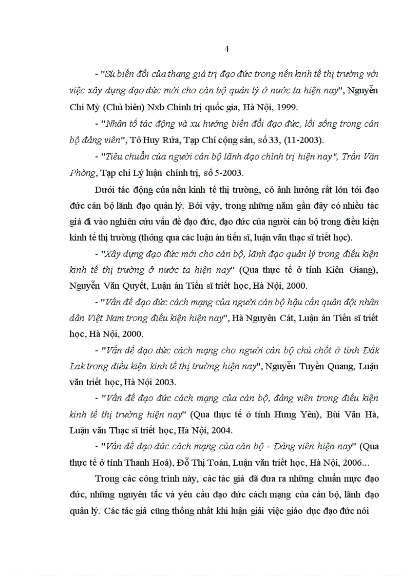 image for page Vấn đề đạo đức cách mạng của người cán bộ lãnh đạo quản lý ở Vĩnh Phúc trong điều kiện kinh tế thị trường hiện nay